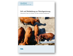 Hof- und Weidetötung zur Fleischgewinnung